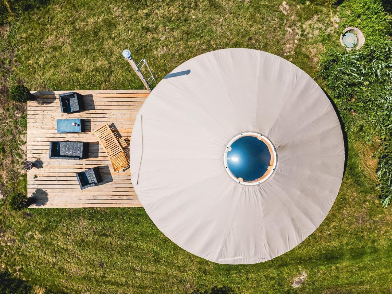 Hotel Jurty Glamping Gostynin Exterior foto