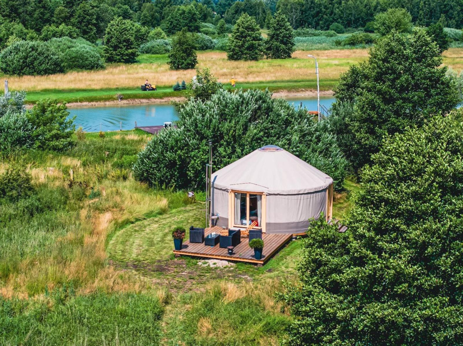 Hotel Jurty Glamping Gostynin Exterior foto